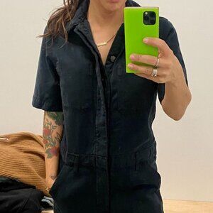 Everlane Black Denim Overalls/Jumpsuit- Size M/L, US 10/12- Excellent Condition!